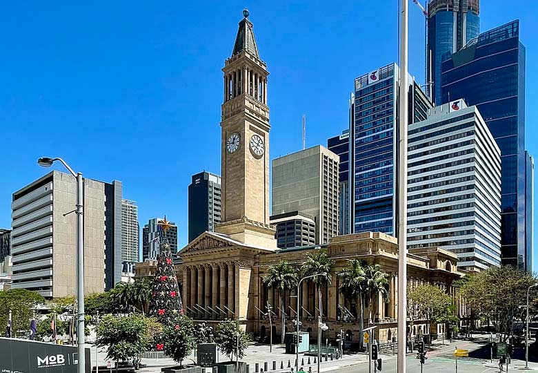 Brisbane's historic City Hall