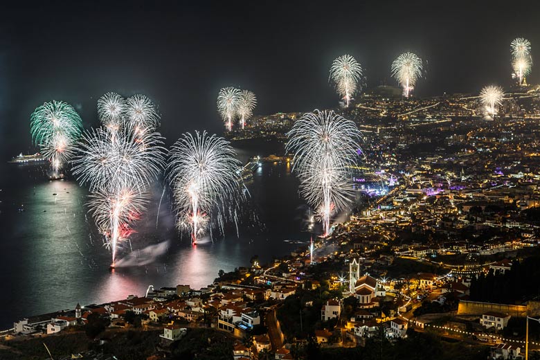 Madeira&rsquo;s renowned New Year&rsquo;s Eve fireworks, Funchal
