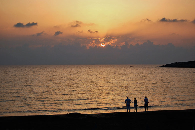 End of a perfect November day in Cyprus