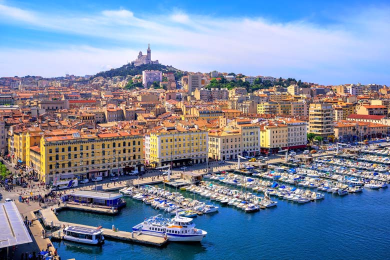 The mustard-tones of Marseille’s old port