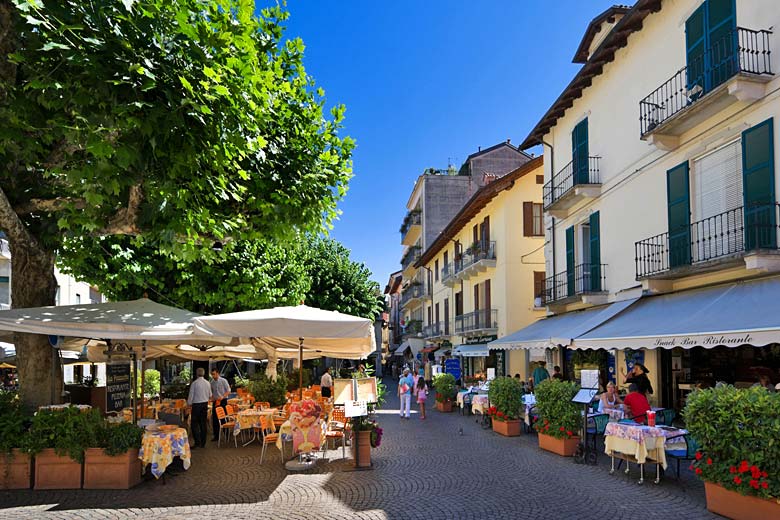 Centre of the old town, Stresa, Lake Maggiore