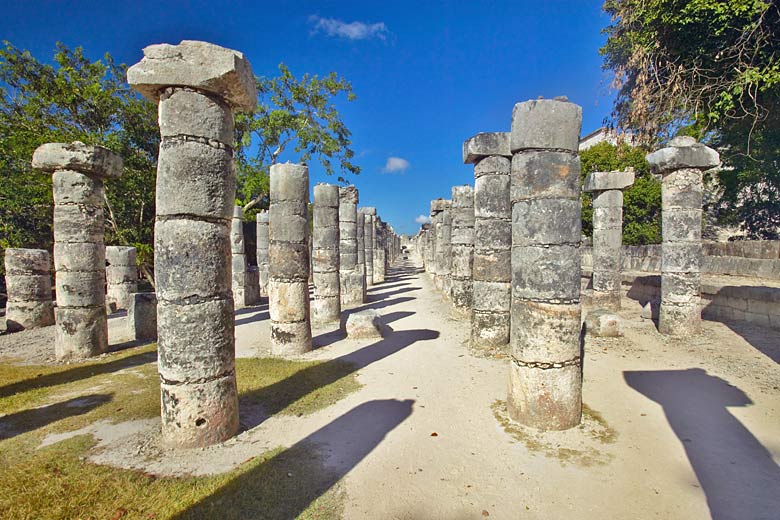Court of a thousand columns, Chichen Itza