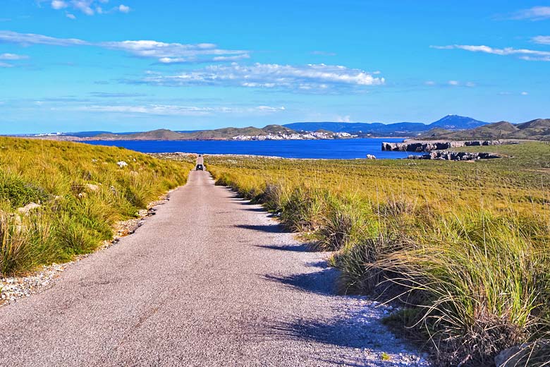 The open landscape of the north coast, Menorca The open landscape of the north coast, Menorca