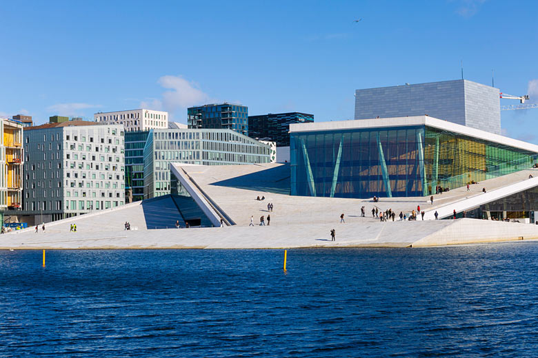 Ascend the Oslo Opera House