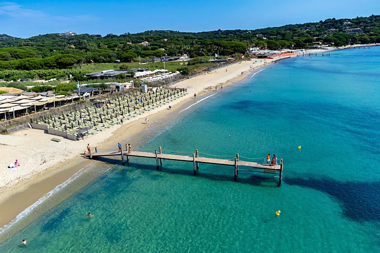 Enjoying quieter times on St Tropez's beaches Enjoying quieter times on St Tropez's beaches
