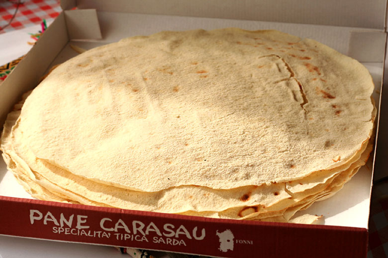 Pane Carasau, Sardinia