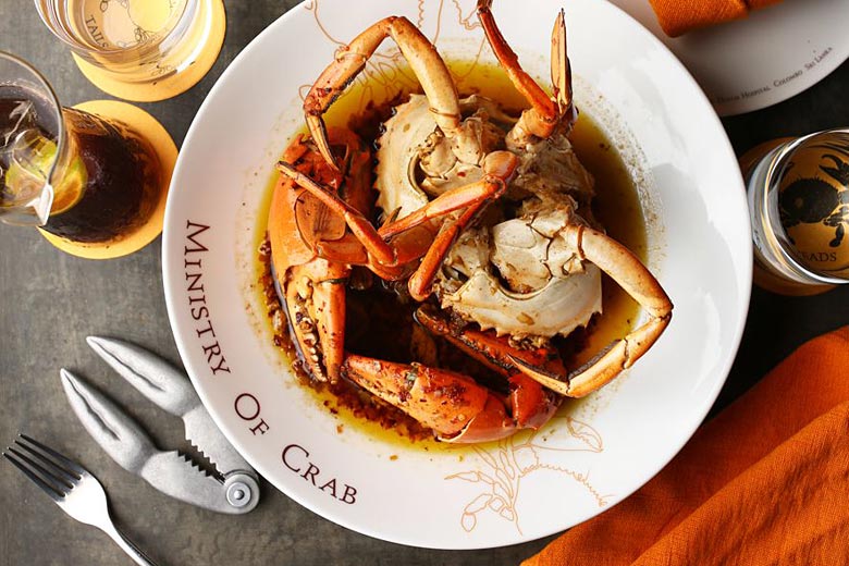 Peppered crab at the Ministry of Crab restaurant - photo courtesy of Ministry of Crab Peppered crab at the Ministry of Crab restaurant - photo courtesy of Ministry of Crab