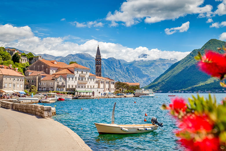 Pretty Perast in the Bay of Kotor, Montenegro Pretty Perast in the Bay of Kotor, Montenegro