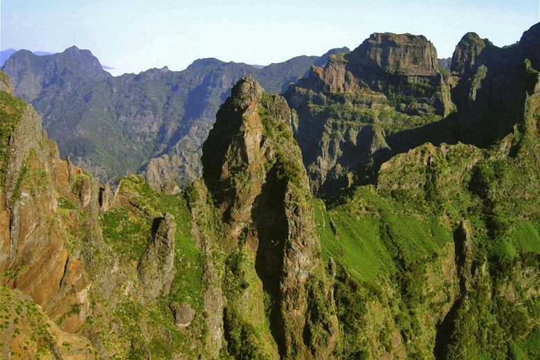 The ridge that links Pico Arieiro to Pico Ruivo The ridge that links Pico Arieiro to Pico Ruivo