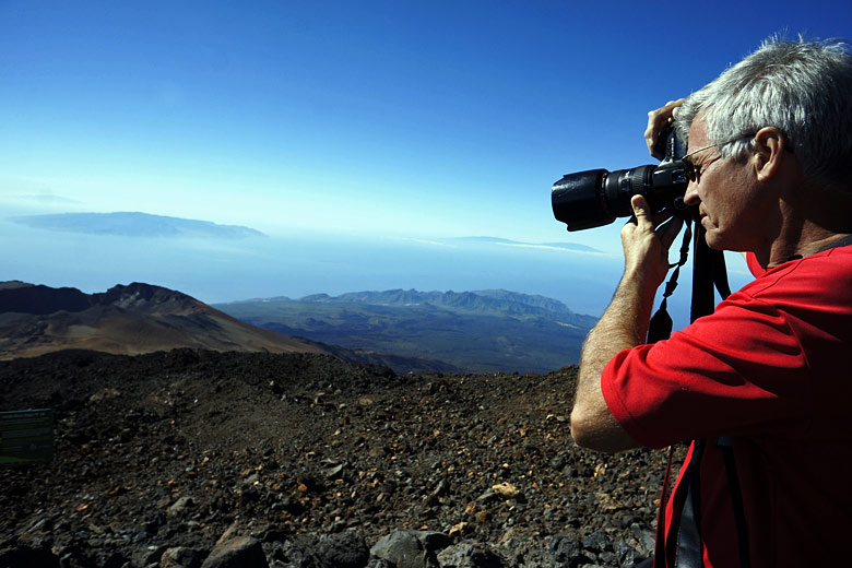View from Mount Teide over Pico Viejo to La Gomera © etfoto - Fotolia.com