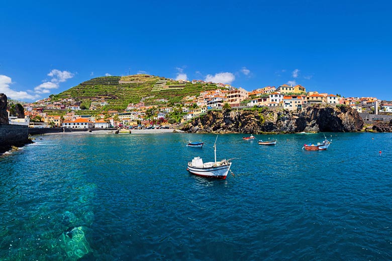 The picturesque village of Câmara de Lobos, Madeira The picturesque village of Câmara de Lobos, Madeira