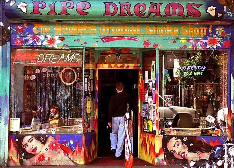 The Pipe Dreams shop, Haight Ashbury The Pipe Dreams shop, Haight Ashbury