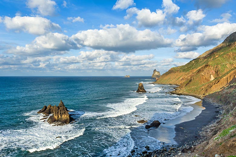 Playa Benijo in the far north of Tenerife Playa Benijo in the far north of Tenerife