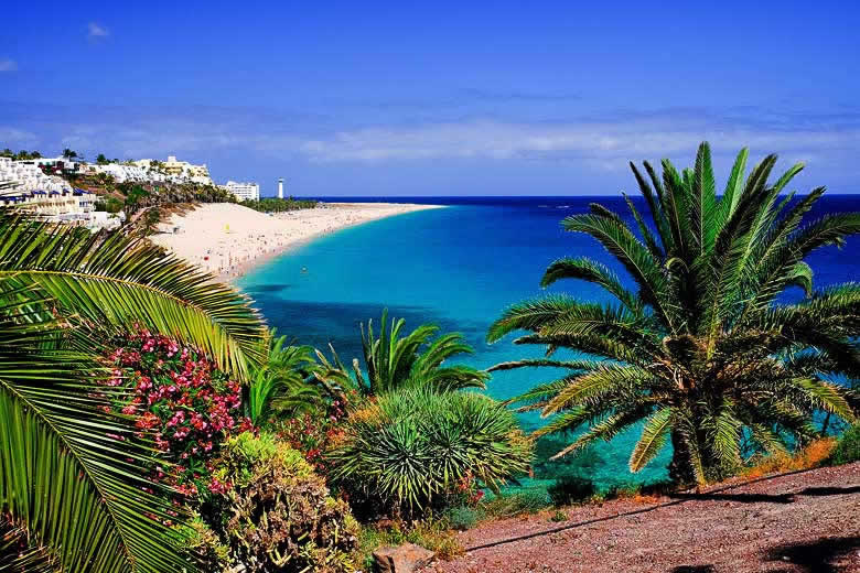 Playa de Moro Jable, Fuerteventura, Canaries Playa de Moro Jable, Fuerteventura, Canaries