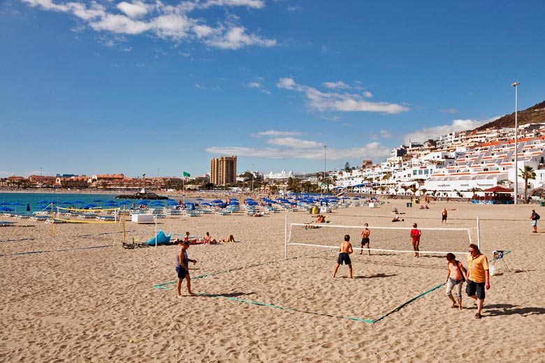 Playa las Vistas, Tenerife, Canary Islands Playa las Vistas, Tenerife, Canary Islands