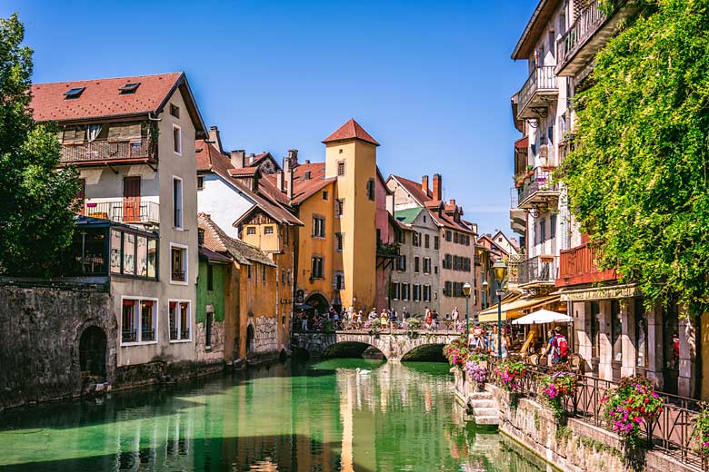 Annecy's pretty old town