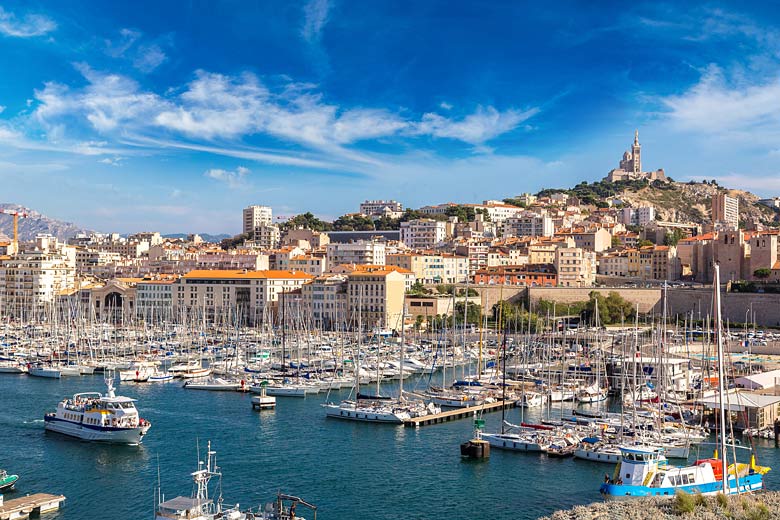 The port city of Marseille, France