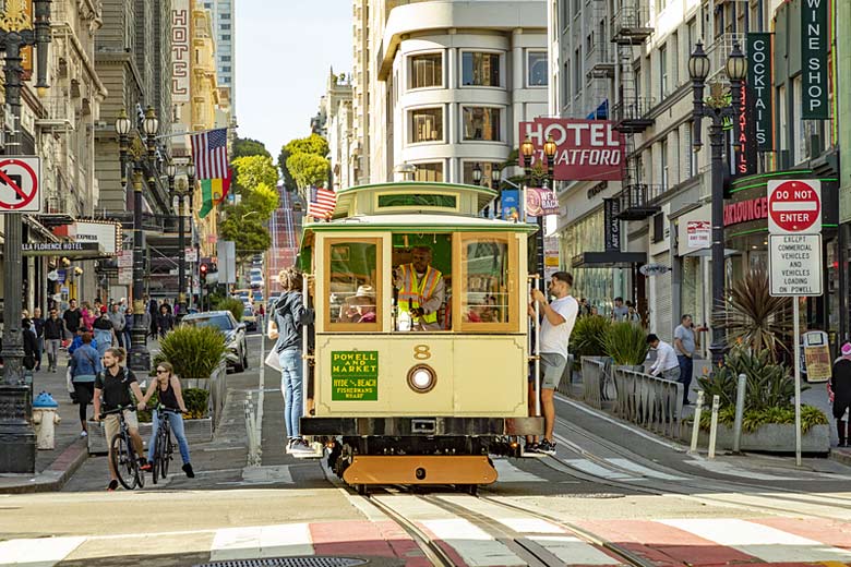 Conquer San Francisco's hilly streets by tram