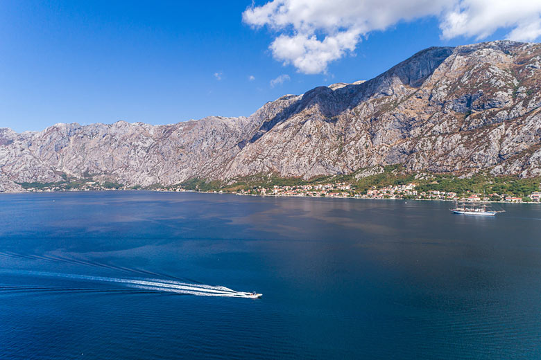 Skim across the waters of Montenegro in a powerboat
