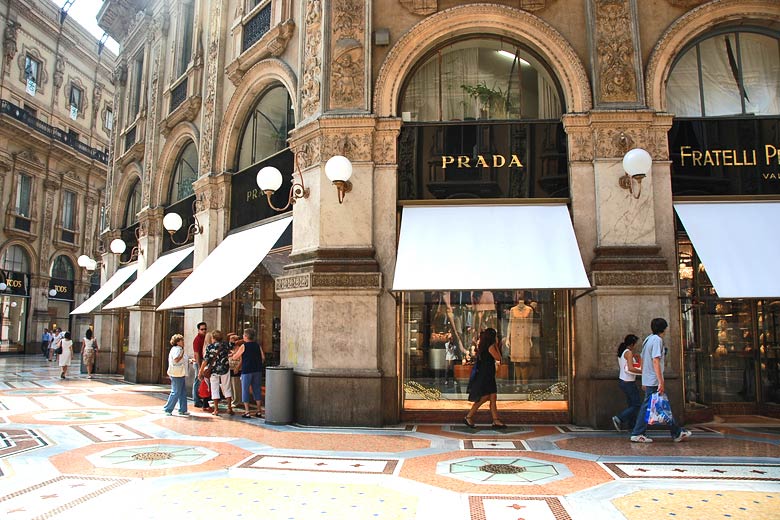 The original Prada store The original Prada store
