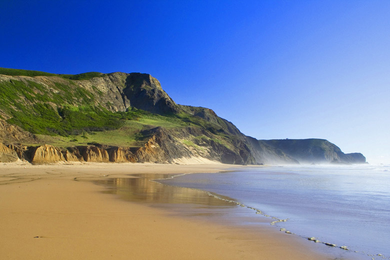 Cordoama Beach on the wild west coast of Algarve, Portugal Cordoama Beach on the wild west coast of Algarve, Portugal