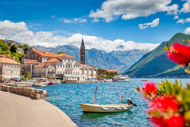 Pretty Perast in the Bay of Kotor Pretty Perast in the Bay of Kotor