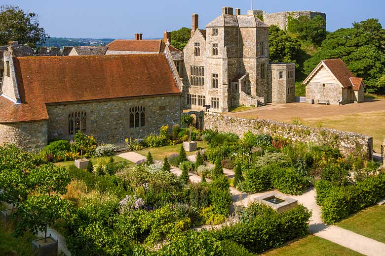 Princess Beatrice Garden inside Carisbrooke Castle