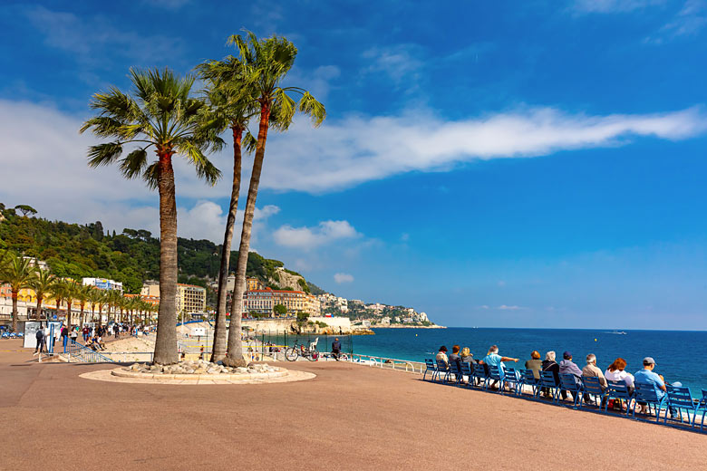 Nice’s famed Promenade des Anglais Nice’s famed Promenade des Anglais