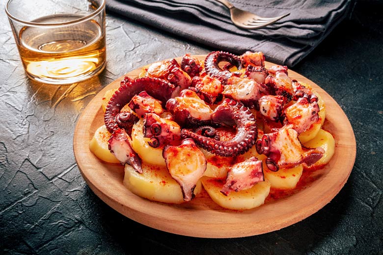 Try succulent paprika-spiced octopus in La Coruna