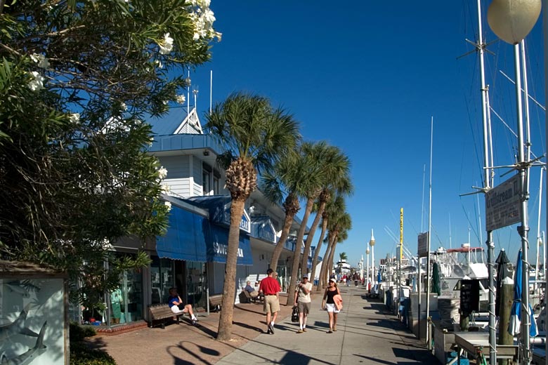 The quayside at Clearwater Marina, Clearwater, Florida The quayside at Clearwater Marina, Clearwater, Florida