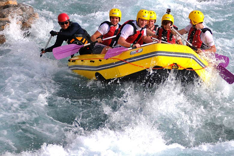 Rafting at Wadi Adventure, Al Ain Rafting at Wadi Adventure, Al Ain