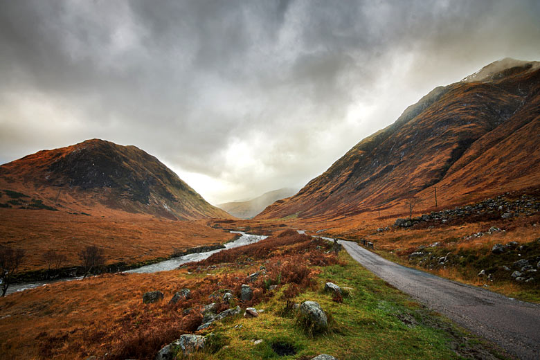 Rainfall in the highlands of Scotland Rainfall in the highlands of Scotland