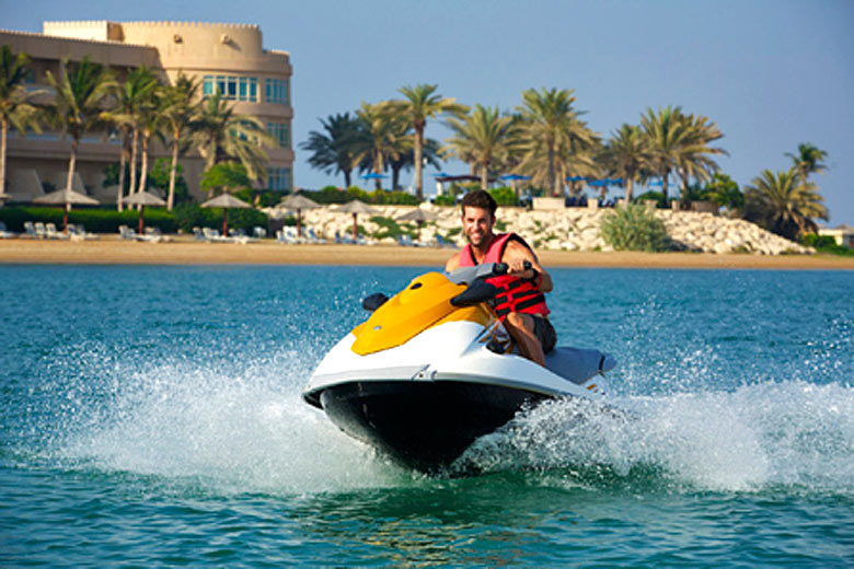 The calm seas of Ras Al Khaimah are ideal for watersports The calm seas of Ras Al Khaimah are ideal for watersports