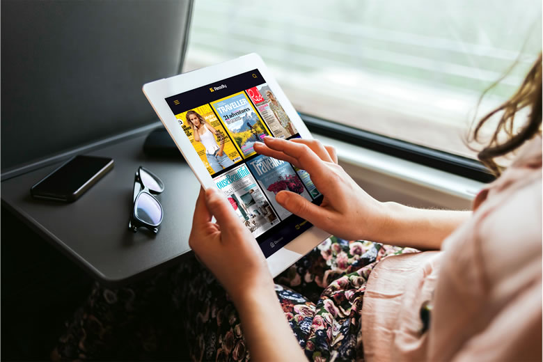 Readly magazine subscription is ideal for travelling and holidays © Readly Readly magazine subscription is ideal for travelling and holidays © Readly