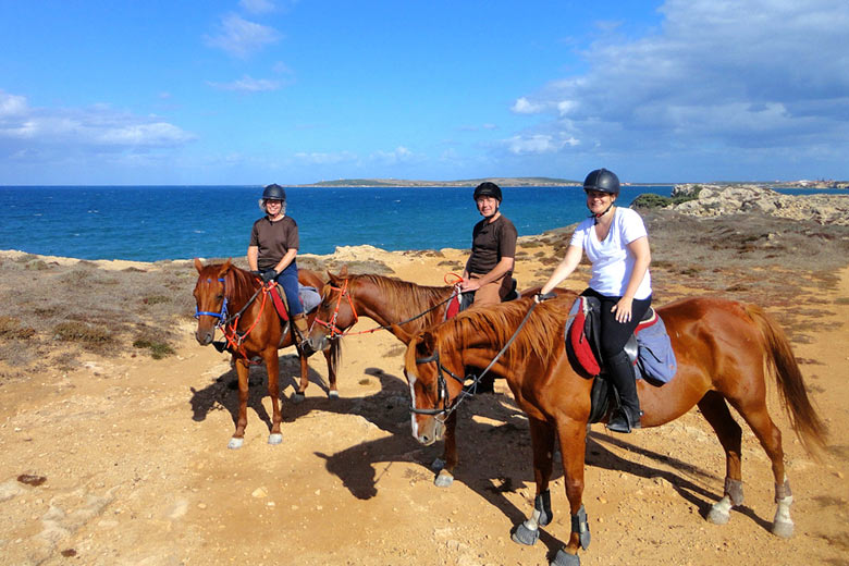 Riding in Sardinia