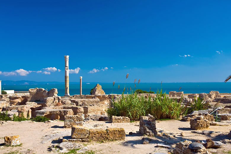 Ruins of the Roman Baths of Antoninus, Carthage