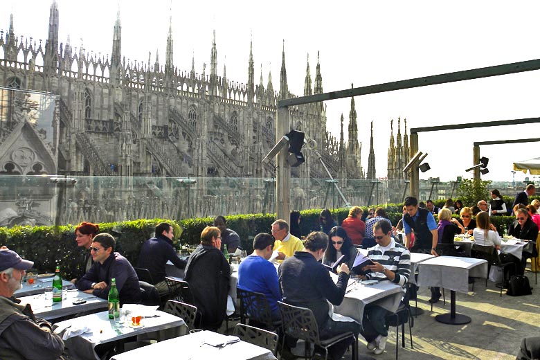 Roof Terrace at Rinascente