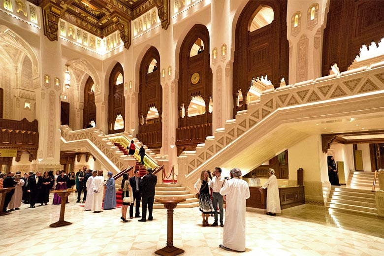 The Royal Opera House in Muscat