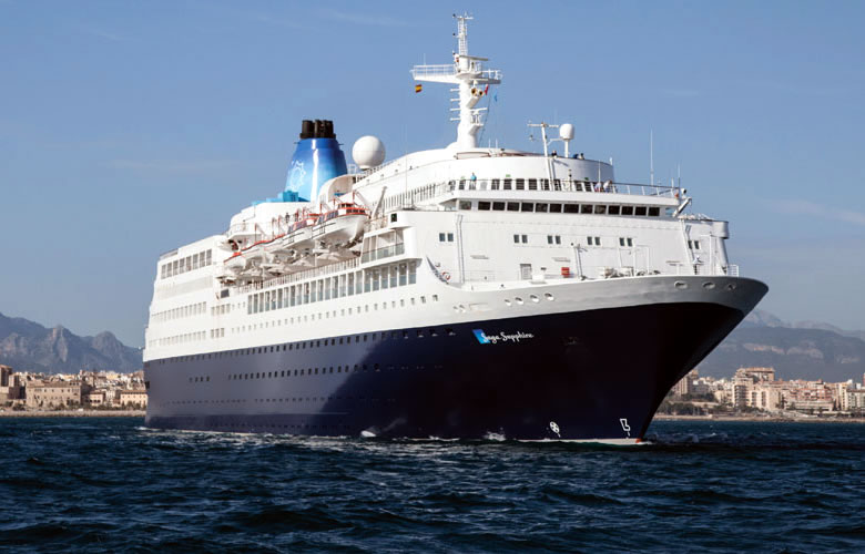 Saga Sapphire cruise ship © Saga