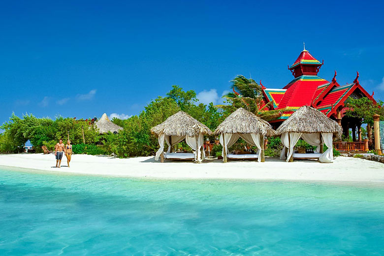Sandals Royal Caribbean Montego Bay private island beach Sandals Royal Caribbean Montego Bay private island beach