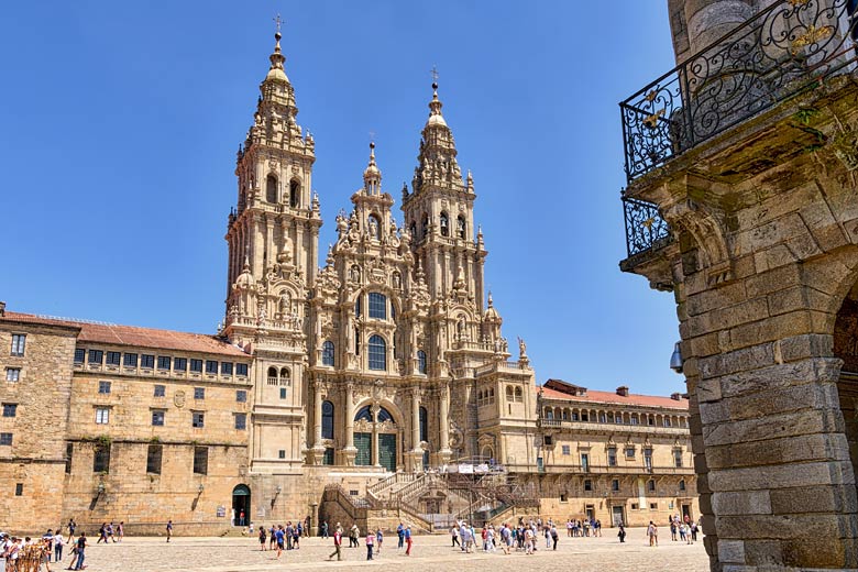 The magnificent Santiago de Compostela Cathedral