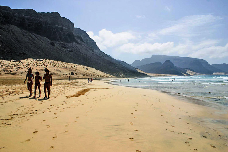 Beach on São Vicente Beach on São Vicente