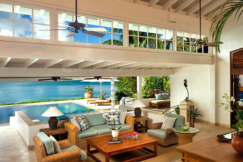 The Sea Horse villa at Jumby Bay, Antigua