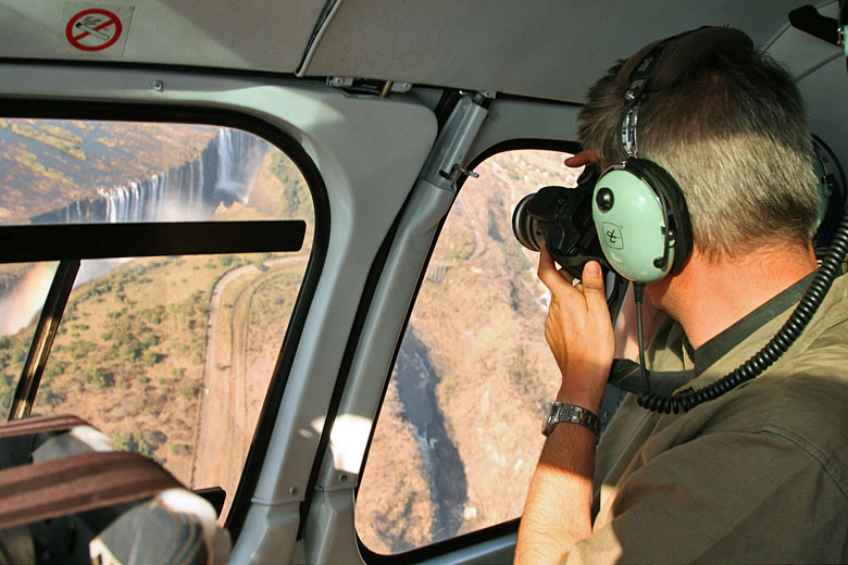 See Victoria Falls from above See Victoria Falls from above