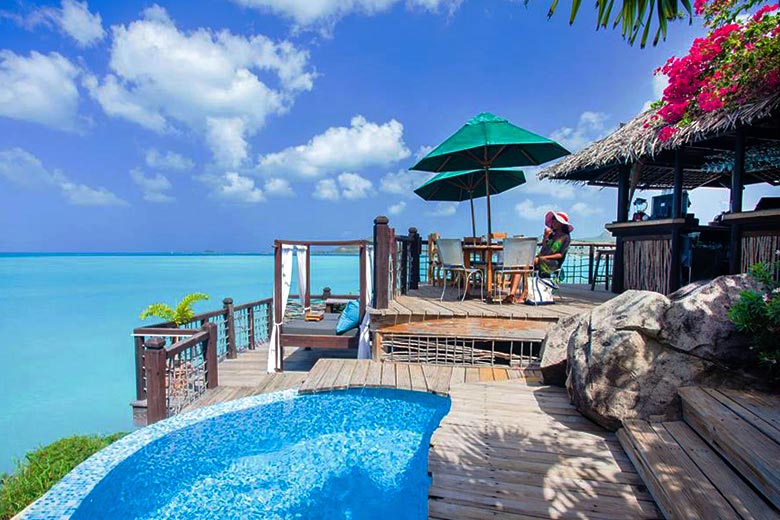 The Sheer Rocks restaurant, Coco Bay Antigua The Sheer Rocks restaurant, Coco Bay Antigua