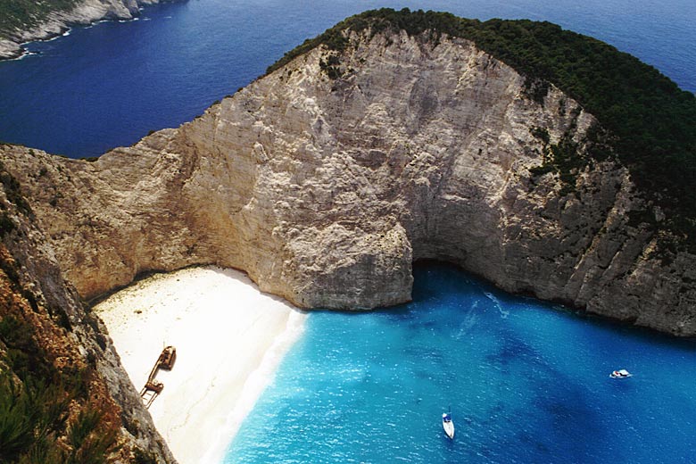 Shipwreck Bay, Zante, Grrece