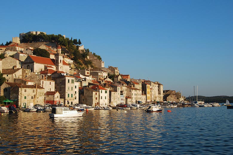 Dalmatian coast town of Sibenik, Croatia
