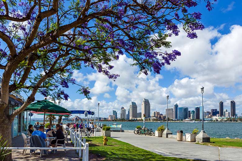 Relax by the waterfront on Coronado Island