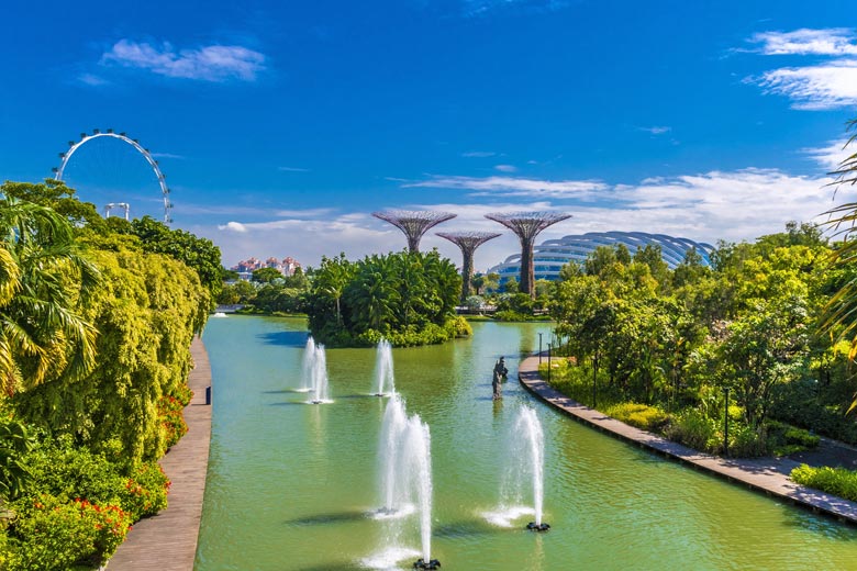 Proof that Singapore is one of Asia's greenest cities © Bert - Fotolia.com