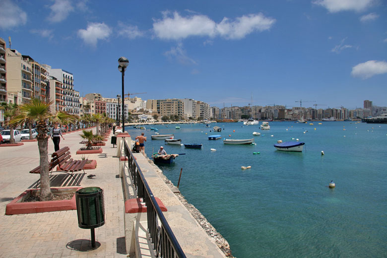 Sliema waterfront, Malta Sliema waterfront, Malta